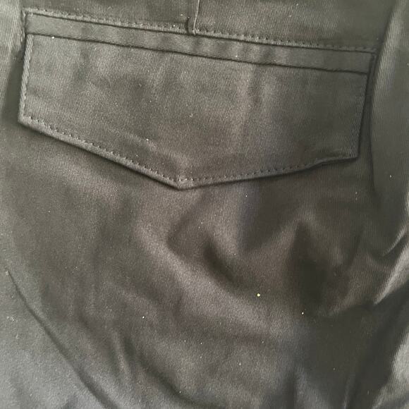 Men’s Black Cargo Pants – Size M - Picture 10 of 11